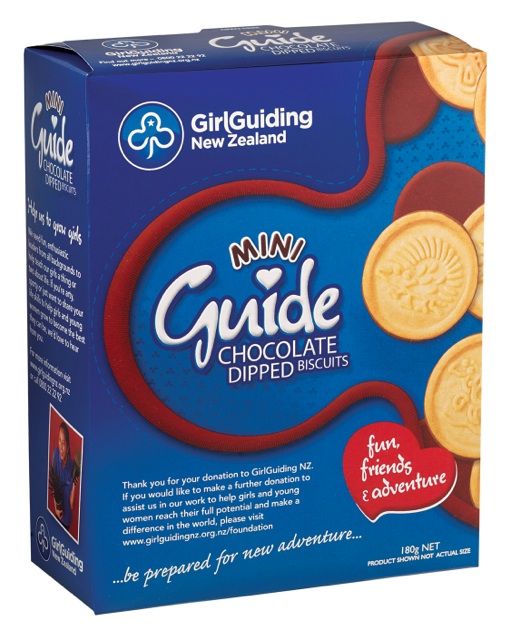 Girl Guide Mini Choc Dipped 180g